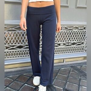 Brandy Melville Navy Blue Pricilla Pants